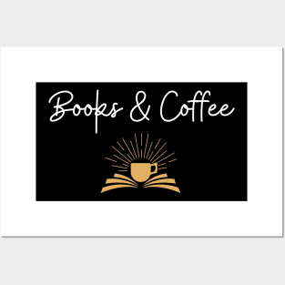 Books & coffee lover Posters and Art